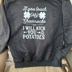 Irish humorous sweatshirt- 3x brand new