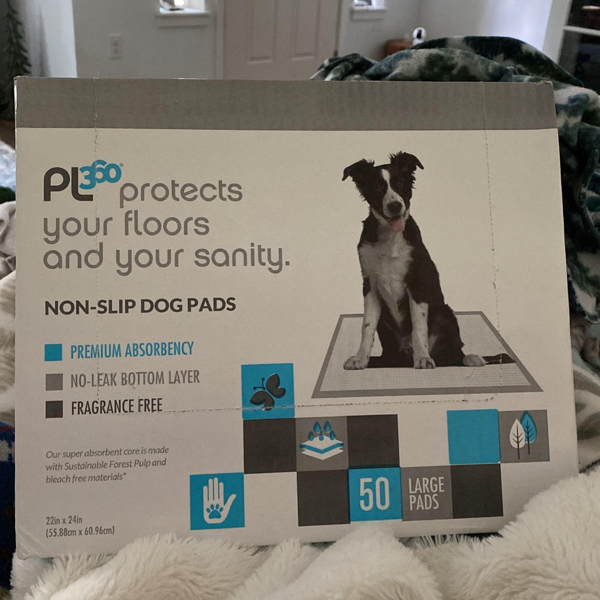 Unopened Box Puppy Pads