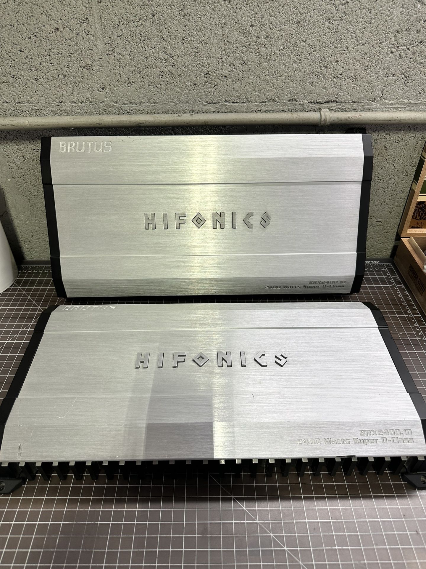 HIFONICS BRX2400.1D 2400 WATT MONO BLOCK AMPLIFIER