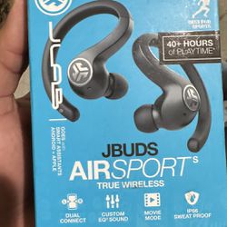 Jbud Air Sport True Wireless Earbuds 