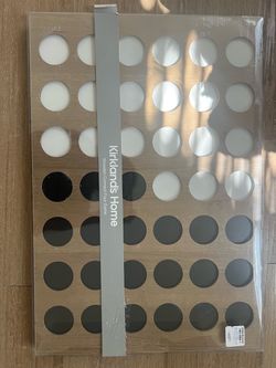 Kirkland's Home Wooden Connect Four Game