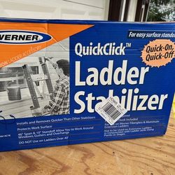Werner QuickClick ladder stabilizer