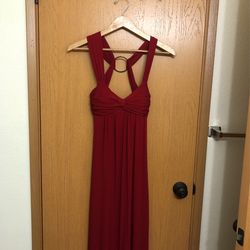 Gorgeous Date Night/Fancy Occasion Red Dress With Low Back 
