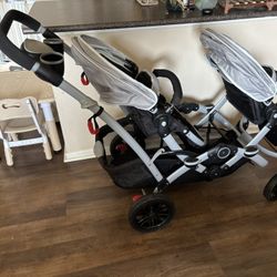 Double Stroller (open Box Never Used) 