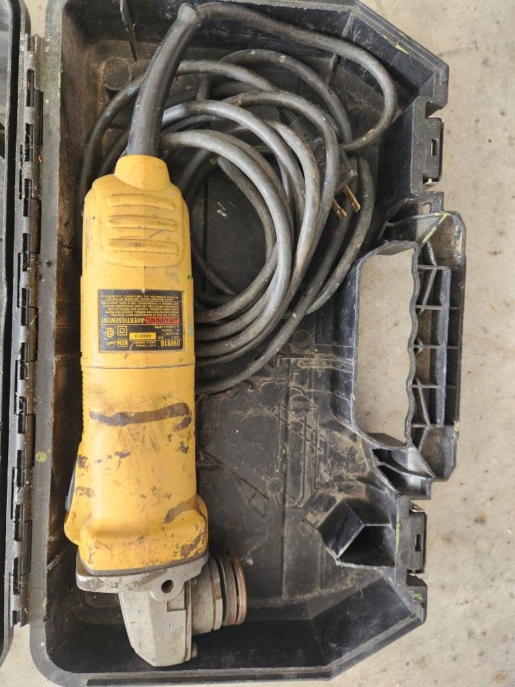Dewalt Hand Grinder