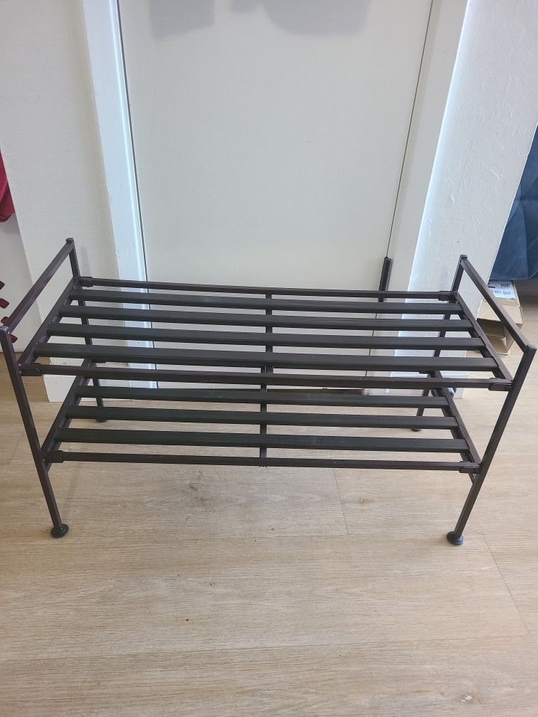 2-Tier Shoe Rack