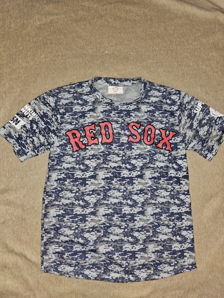 TED WILLIAMS PAWTUCKET RED SOX #9 Camo Military SGA Promo Boston Team JERSEY S