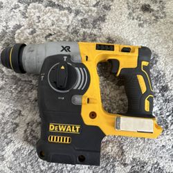 DEWALT 20V MAX XR Cordless Brushless 1 in. SDS Plus L-Shape Rotary Hammer (Tool Only)