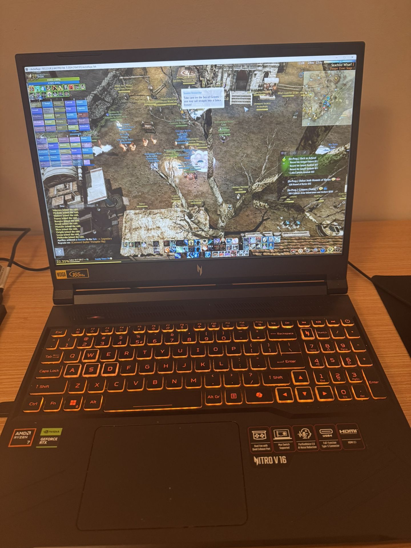 Acer Nitro V 16 Inch Screen - RTX 4060