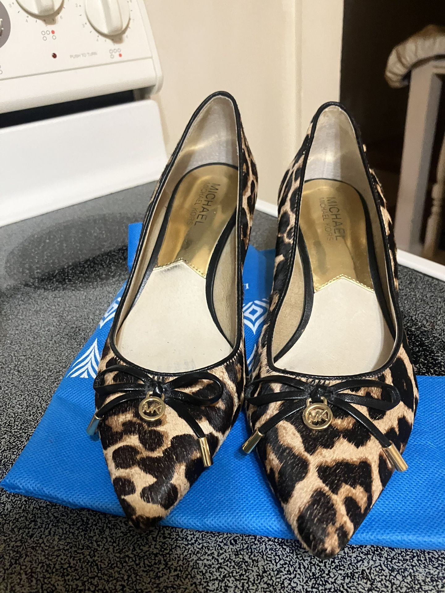Michael   Kors Tiger Skin High heels 