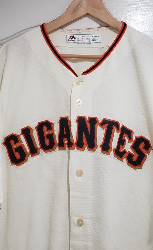 San Francisco Giants "Gigantes" MLB Majestic Cool Base Jersey Genuine Merchandise Authentic New