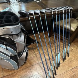 Mizuno Sora Golf Clubs Set Ladies Mizuno Golf Clubs Rare Mixuno Golf Bag