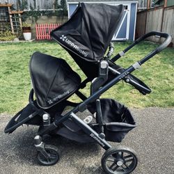 Double Vista Uppababy stroller 