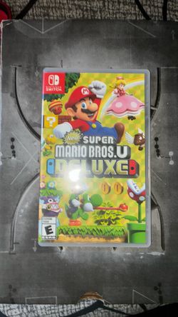 Súper Mario Bros U deluxe.