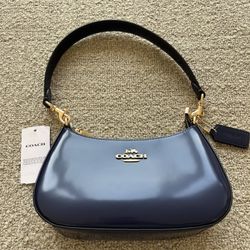 Coach Mini Crossbody Navy NEW W/ TAGS