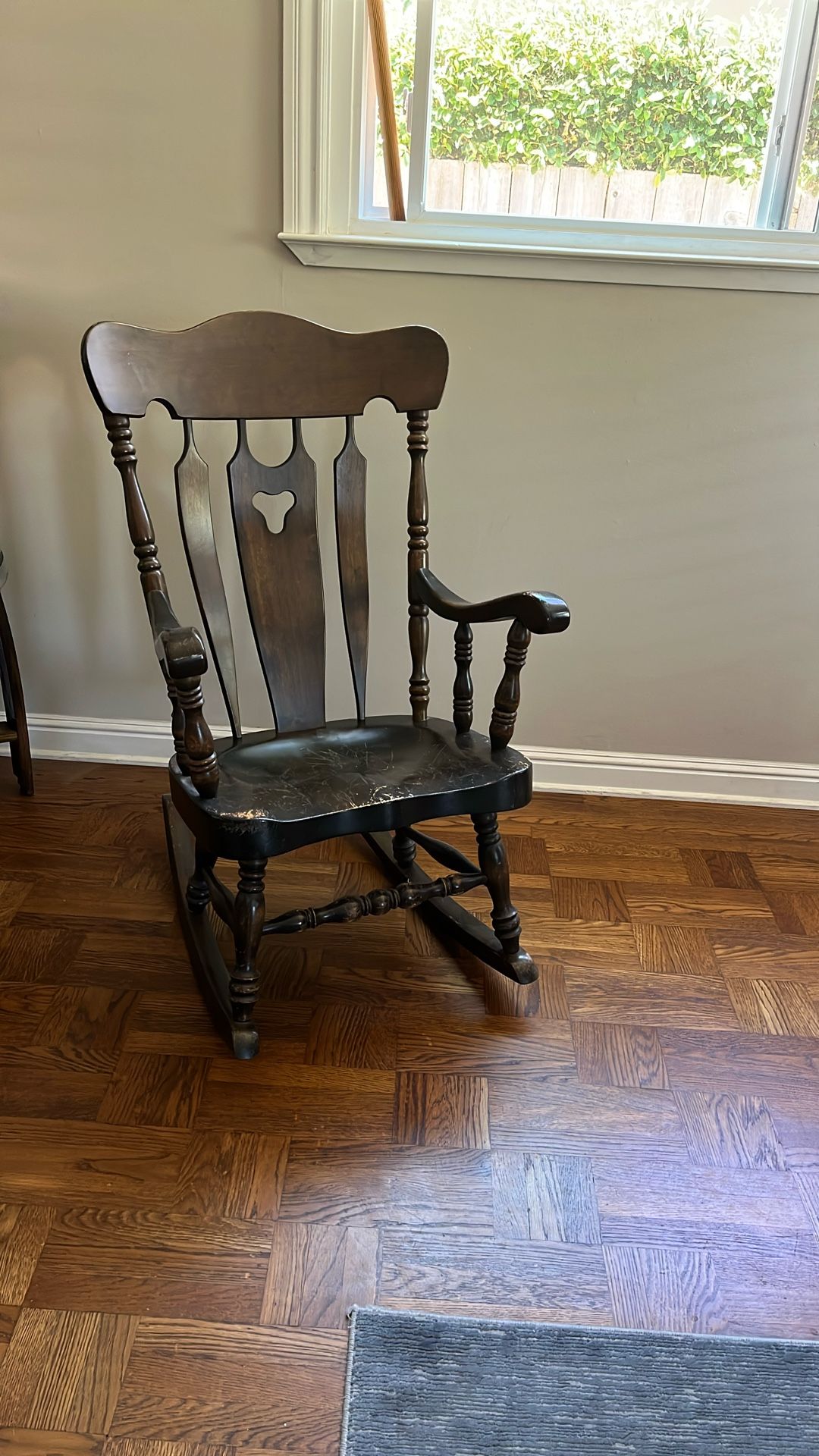 Bent And bros, Solid Wood Antique Rocking Chair