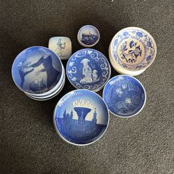 Antique Collection Plates