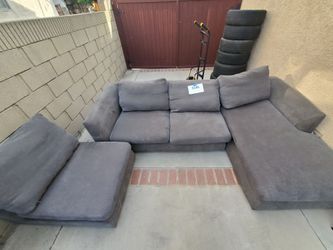 Grey Sofa Sectional Set $100 OBO
