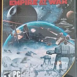 Star Wars: Empire at War (PC, 2006) Game• CD ROM•Lucas Arts•Vintage 