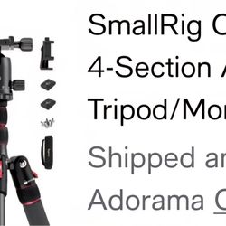 BRANK NEW SMALLRIG ALUMINUM ALLIY TRIPOD CT 20 JUST FOR $50.00