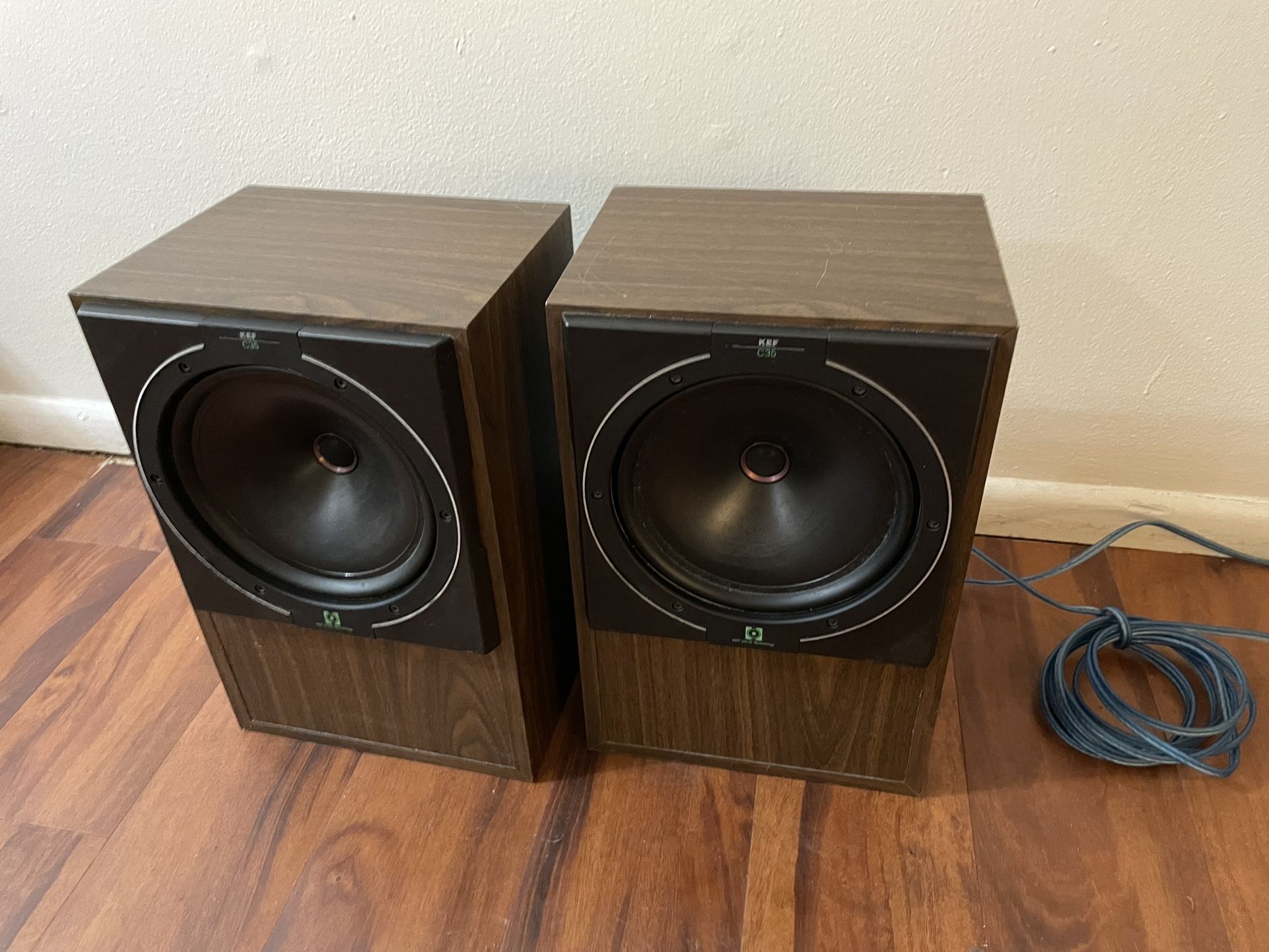 Kef C35 speakers
