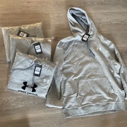 Brand new under armor hoodie with tags all sizes available multiple in each size available available great Christmas winter gift for friends and amily