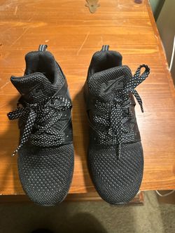 APL Black Mesh Sneakers Size:8