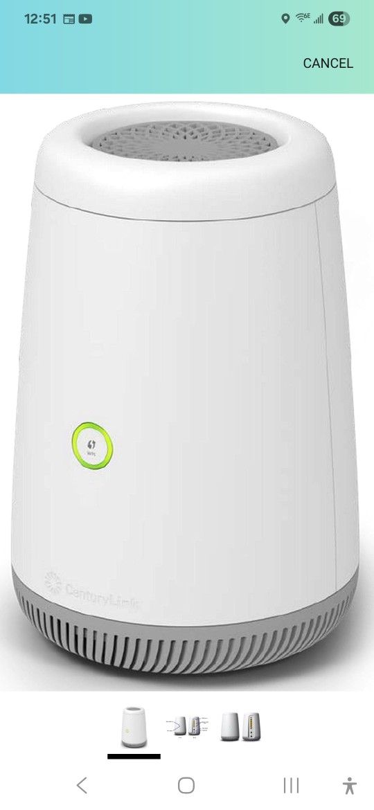 Zyxel C4000bz 3.0 Gbps DSL Modem Router CenturyLink