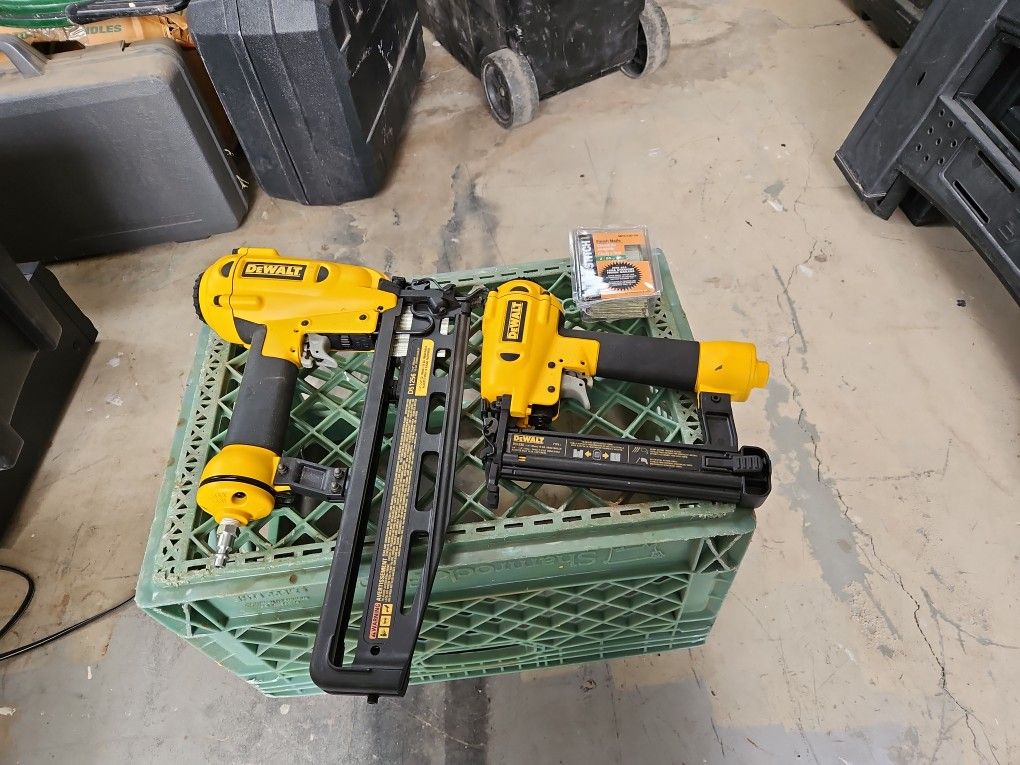 2 - Dewalt Air Brad Nailers In Chandler 