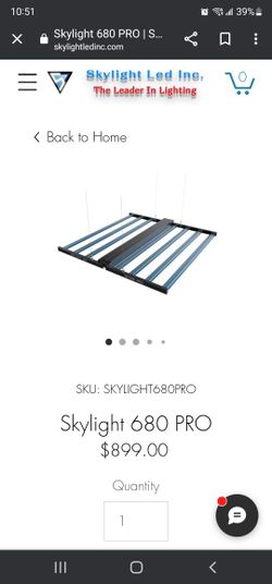 Hydroponics Led Foldable Lights