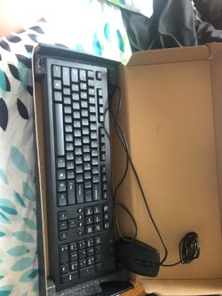 Keyboard and mouse