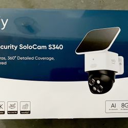 NEW & UNOPENED Eufy Security SoloCam S340 - Solar, Wireless, Outdoor