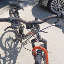 Black And Orange Monngose Mountain Bike