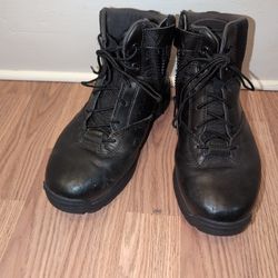 Men's Size 8 Wide Black Waterproof Tactical Boots First Tactical  