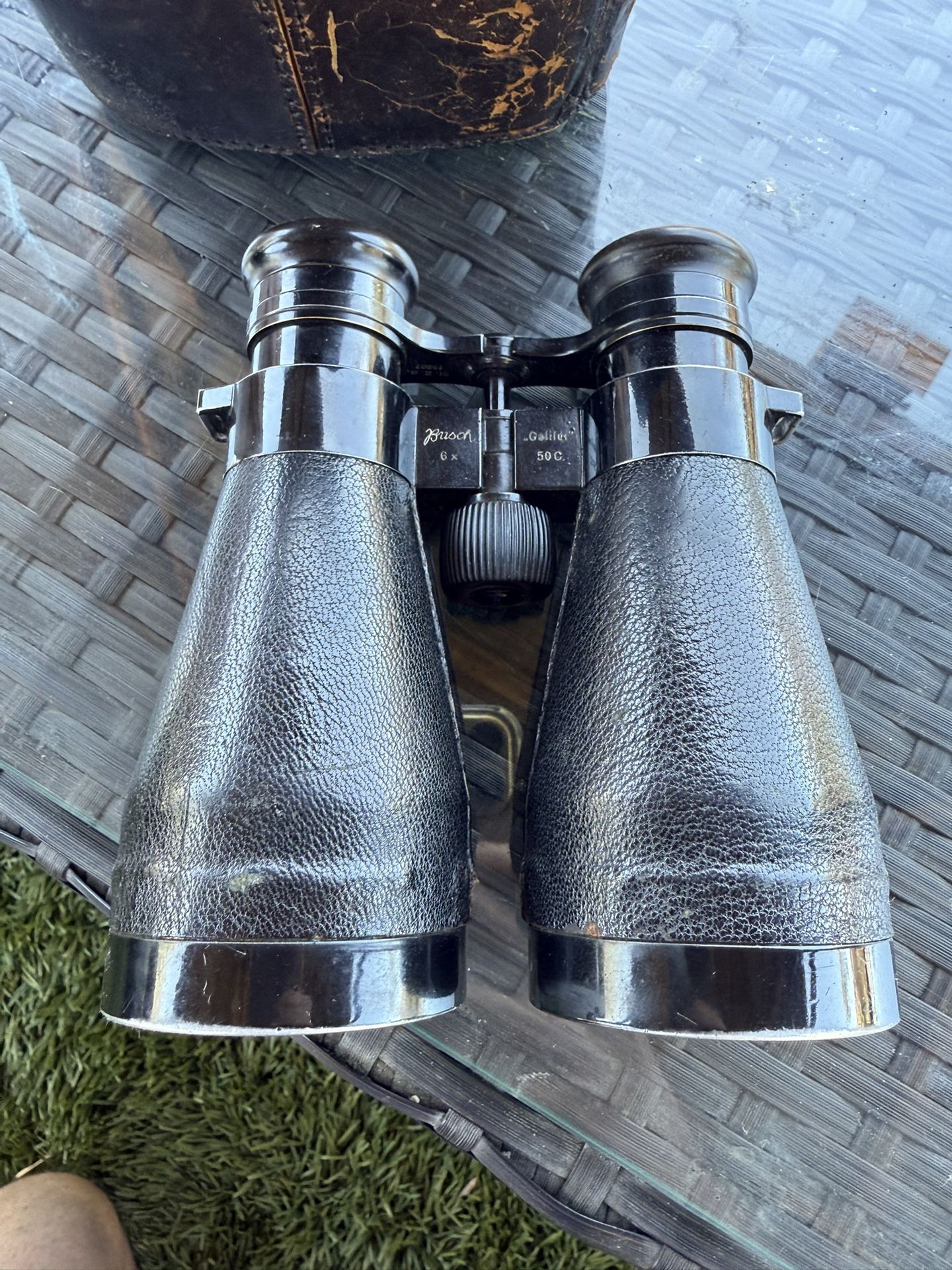 1920S Vintage German Made Binoculars With Case