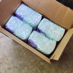 8 Packs Of Diapers Size 4