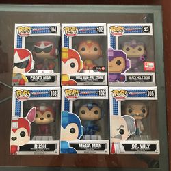Mega Man Funko Pop Collection