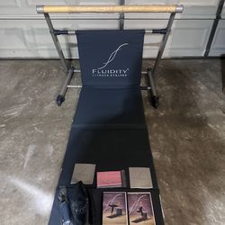 Fluidity Bar Fitness Evolved Dance Pilates Ballet Yoga Exercise Barre 3x New DVD