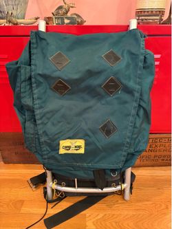 Vintage Aluminum CAMP WAYS External Frame Backpack Made in USA