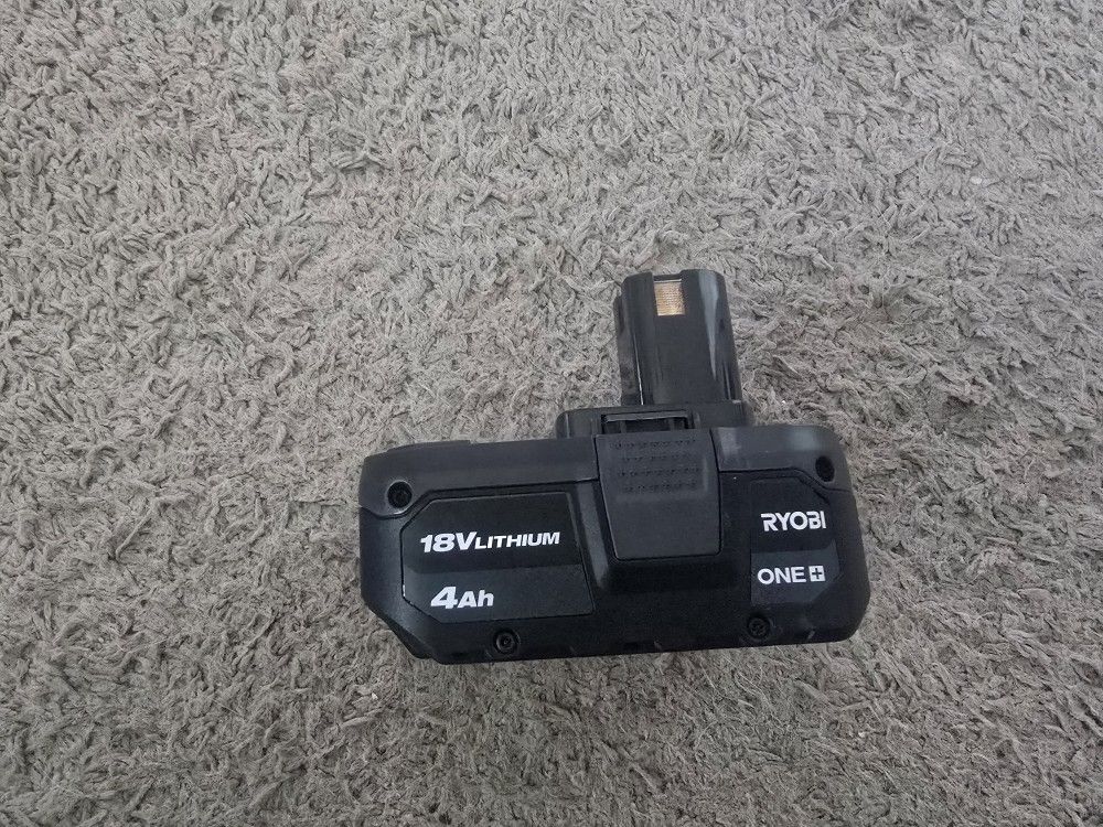 Ryobi 18V 4ah  2 for $50