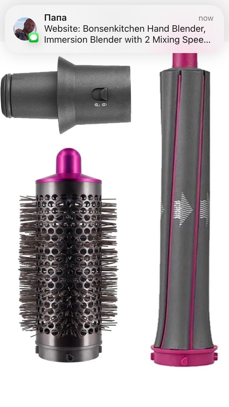 Hair Curling Barrel Volumizing Brush Attachments