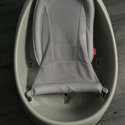 Skip Hop Infant Bath Tub 3-Stage Grow With Baby Smart Sling MOBY Bathtub Grey Age 0+