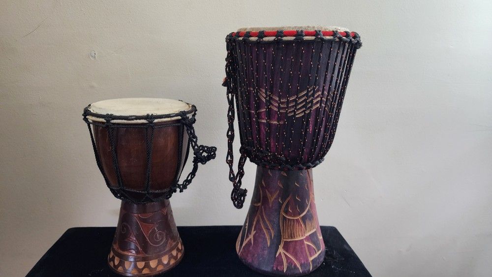 2 JIVE Djembe Drums