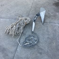 Ancla Con Soga Y Cadena De Puede Usar Con Motor De 700
