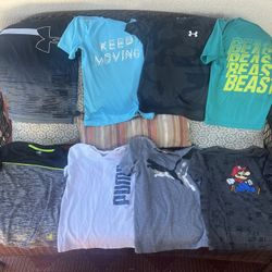 Boys T-shirts Size 7/8 Bundle