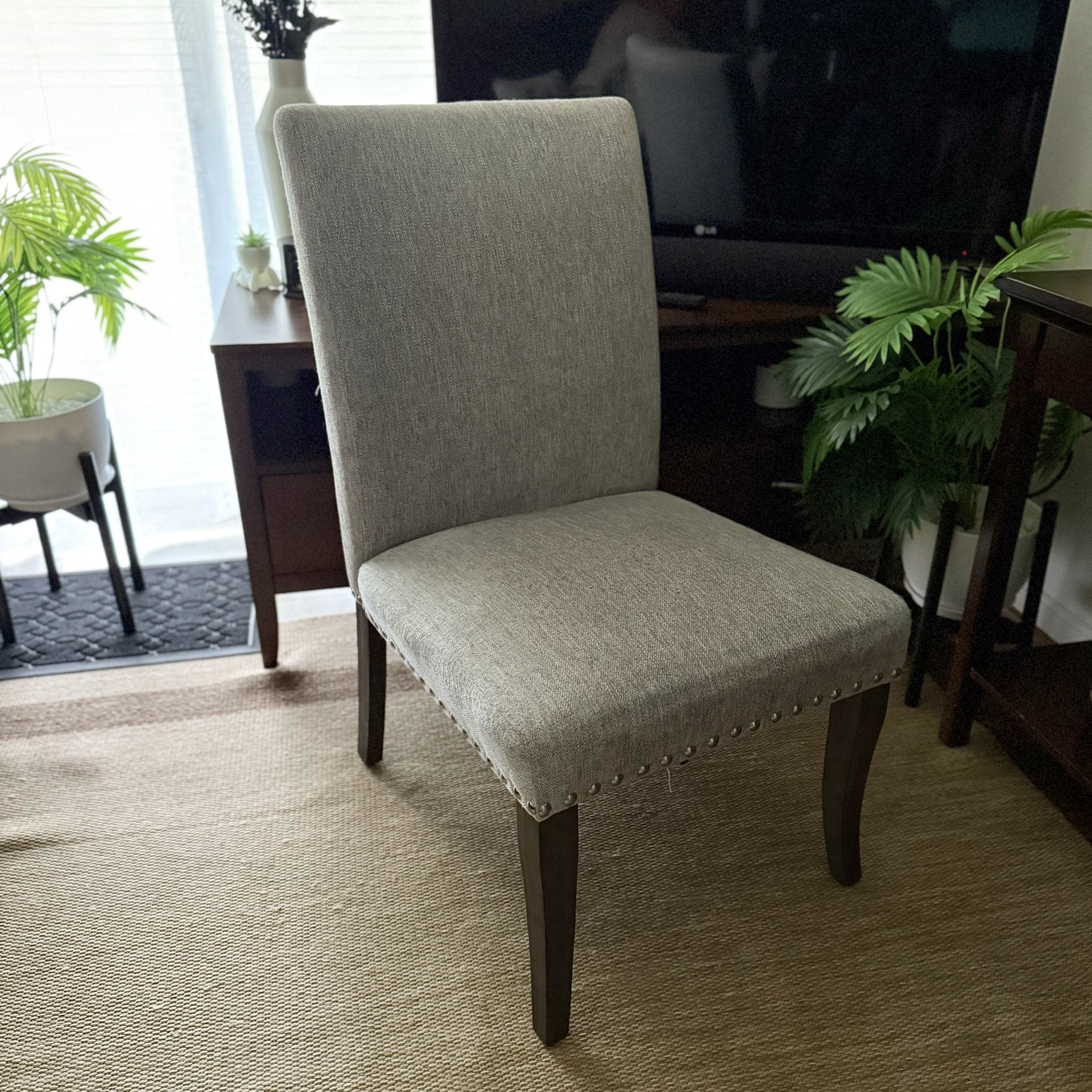 Accent Gray Chair