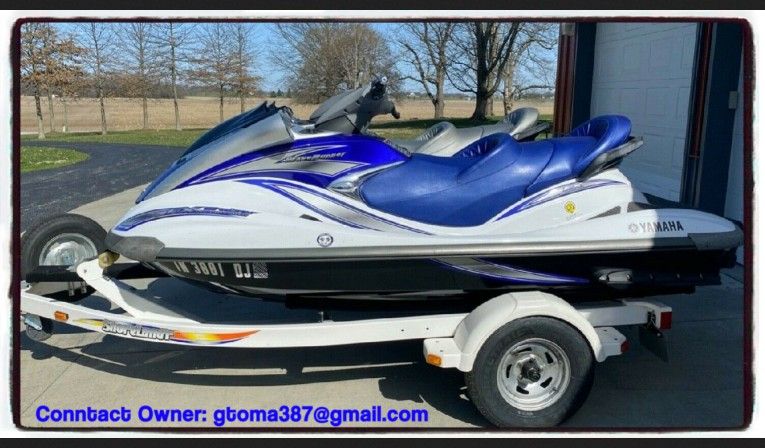 Photo Boat Jet Skis Yamaha FX Cruiser 2006 HO FX Cruiser Trailer Included