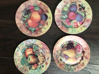 Vintage dessert plates