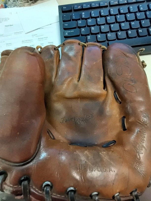 Old Baseball Glove 1941