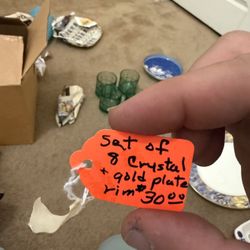 Glassware With Real Crystal Glasses